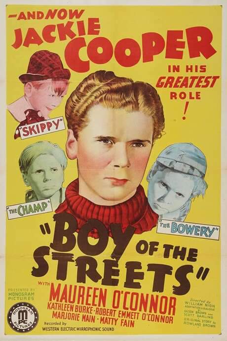 Boy of the Streets (1938) movie poster
