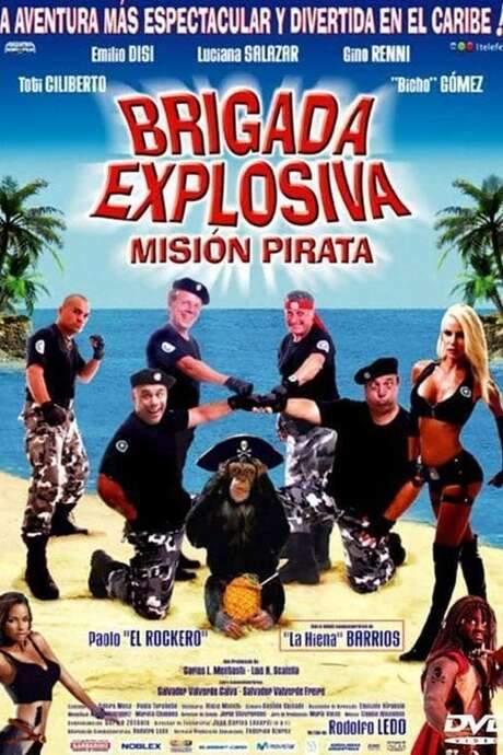 Brigada Explosiva: misión pirata (2008) movie poster