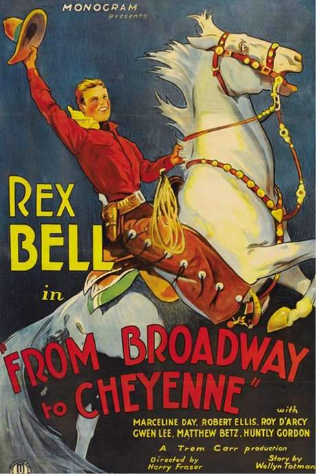 Broadway to Cheyenne (1932) movie poster