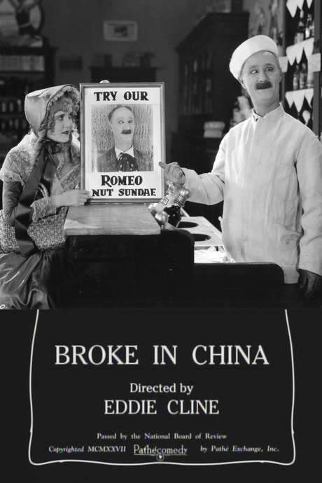 Broke in China (1927) movie poster