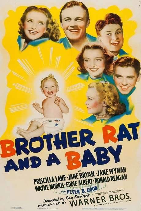 Brother Rat and a Baby (1940) movie poster