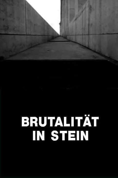 Brutality in Stone (1961) movie poster