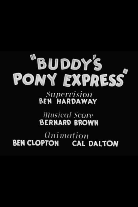 Buddy’s Pony Express (1935) movie poster