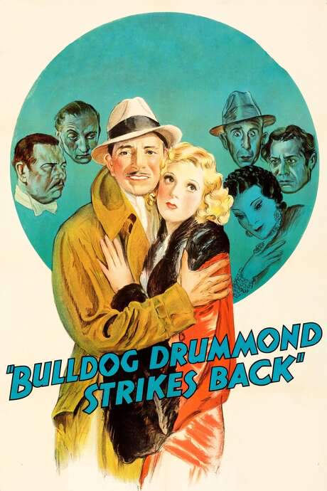 Bulldog Drummond Strikes Back (1934) movie poster