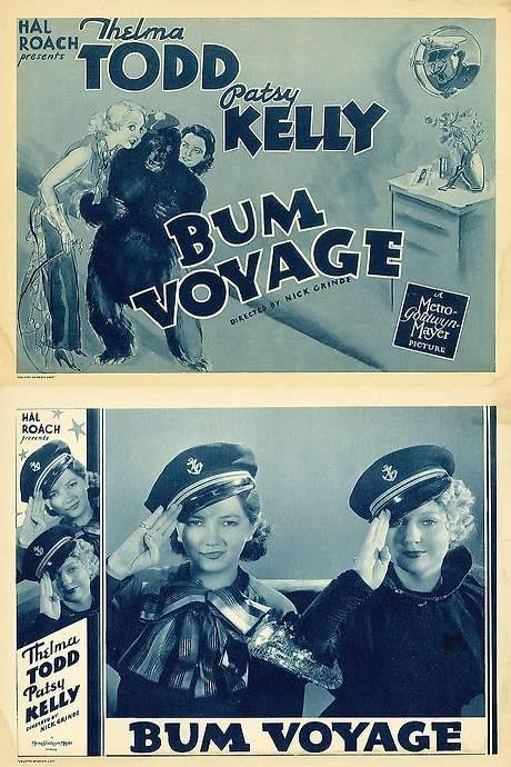 Bum Voyage (1934) movie poster