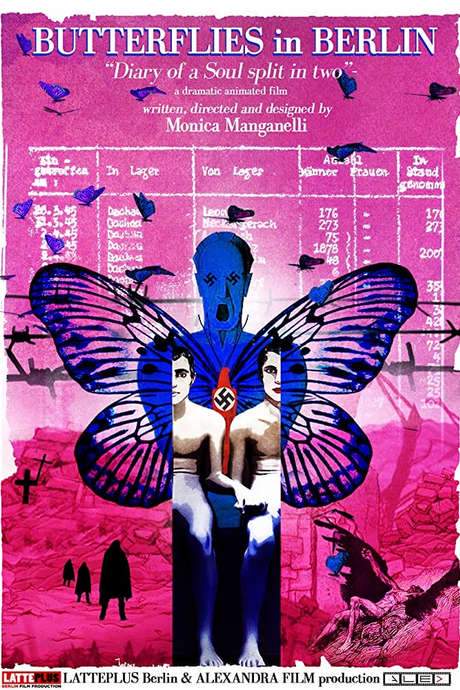 Butterflies in Berlin: Diary of a Soul Split in Two (2019) movie poster