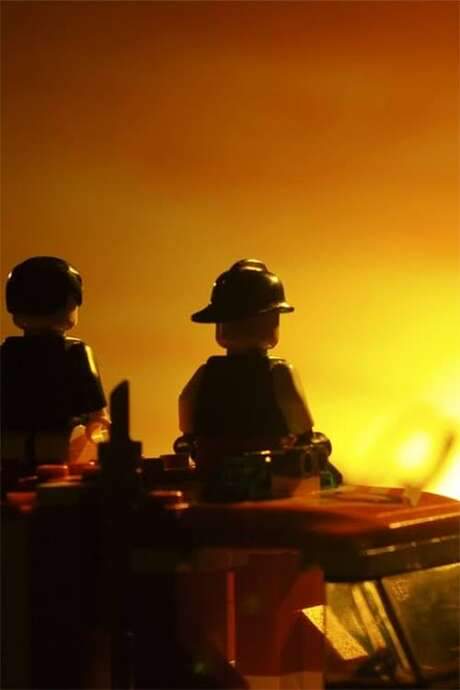 After illegally downloading a song, Henri is pursued by a copyright‑protection agency. To escape, he turns to his best friend Edmond, a fire‑fighter plastic figure, who becomes his only hope. Directed by Maxime Marion and co‑written with Lilian Ginet, this 2011 comedy‑adventure brickfilm is the second entry in the Henri & Edmond series.