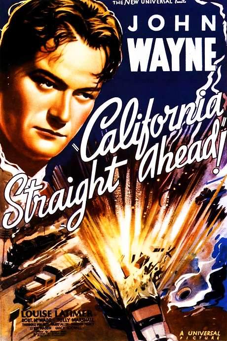 California Straight Ahead (1937) movie poster