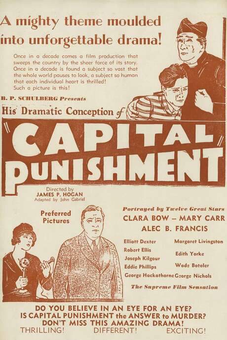 Capital Punishment (1925) movie poster