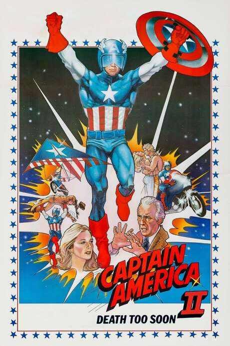 Captain America II: Death Too Soon (1979) movie poster