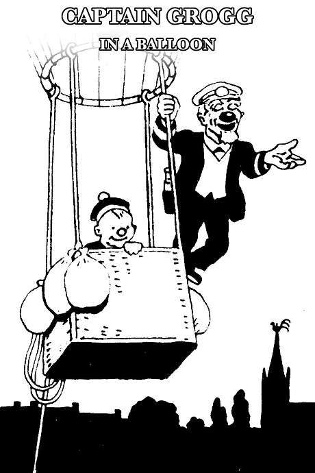 Captain Grogg in a Balloon (1916) movie poster