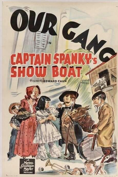 Captain Spanky’s Show Boat (1939) movie poster