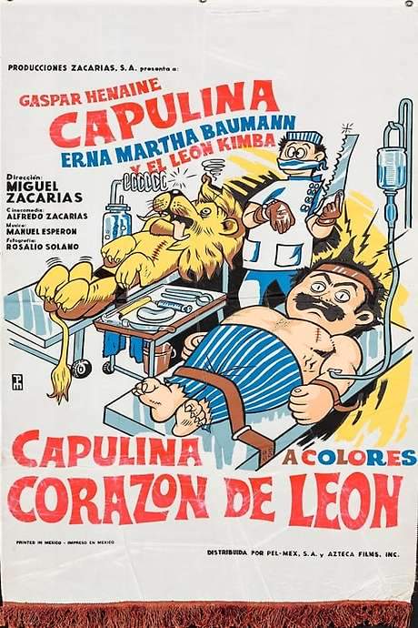 Capulina Corazón de León (1970) movie poster