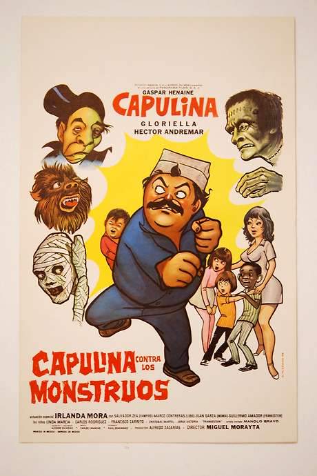 Capulina vs. the Monsters (1974) movie poster