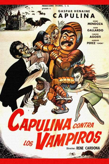 Capulina vs. the Vampires (1971) movie poster