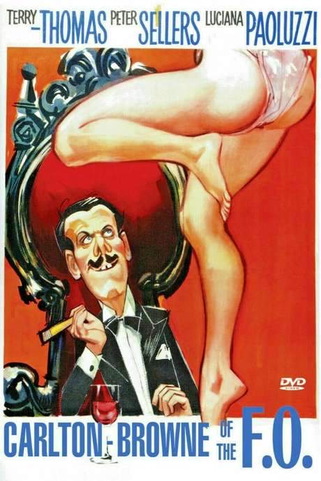 Carlton-Browne of the F.O. (1959) movie poster
