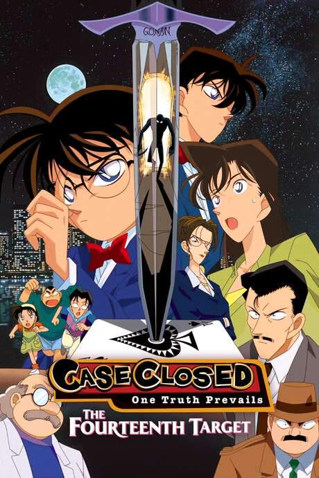 Case Closed: The Fourteenth Target (1998) movie poster