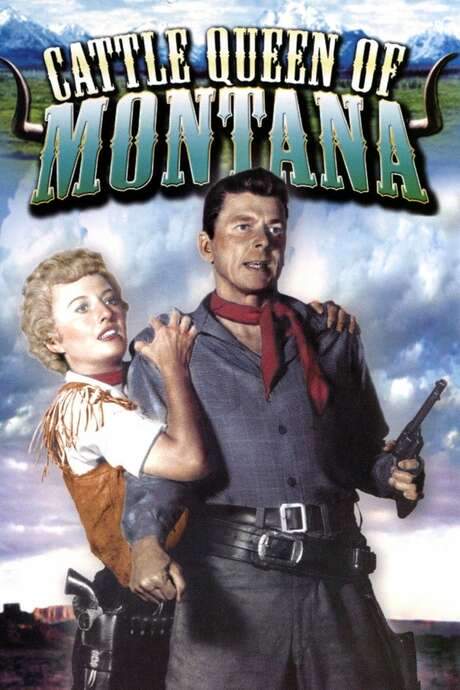 Cattle Queen of Montana (1954) movie poster