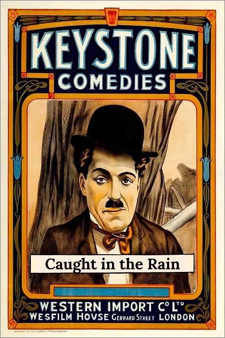 Caught in the Rain (1914) movie poster