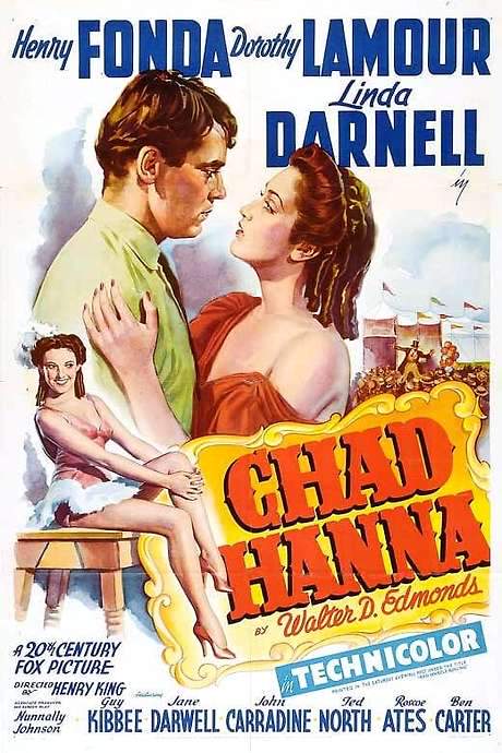 Chad Hanna (1940) movie poster