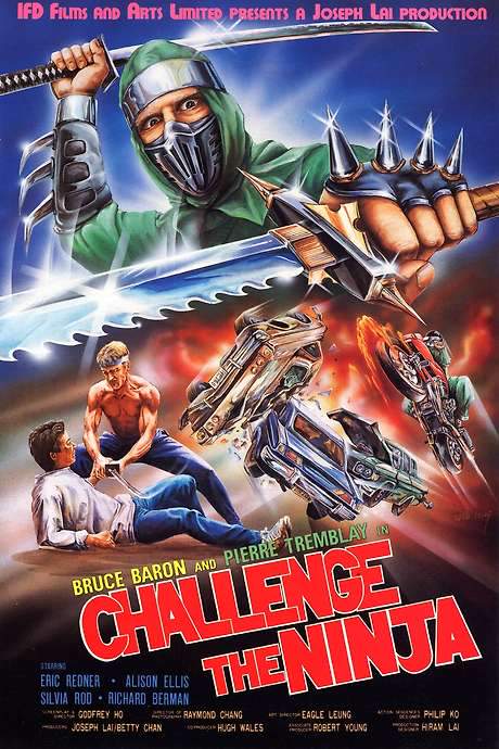 Challenge of the Ninja (1986) movie poster
