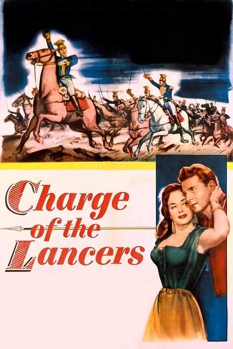 Charge of the Lancers (1954) movie poster