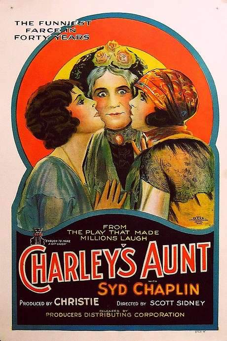 Charley’s Aunt (1925) movie poster