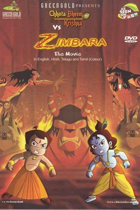 Chhota Bheem aur Krishna vs Zimbara (2013) movie poster