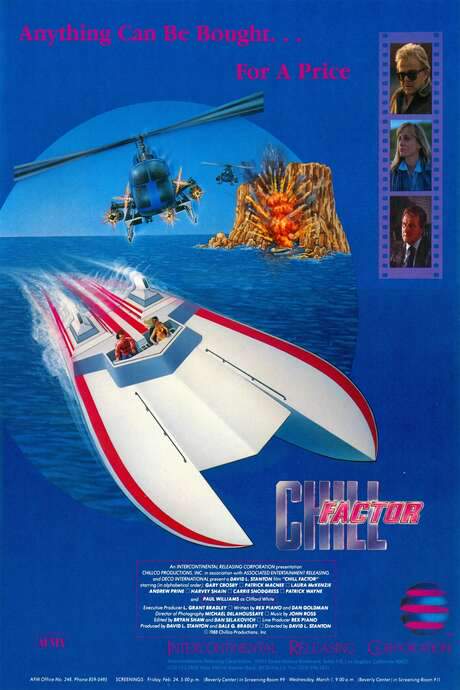 Chill Factor (1989) movie poster