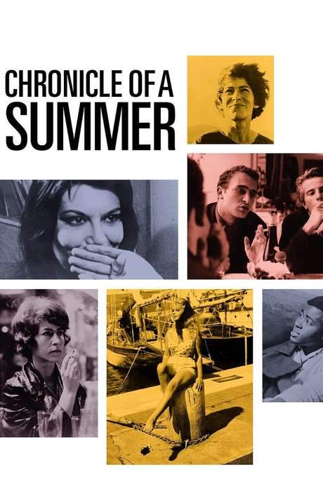 Chronicle of a Summer (1961) movie poster