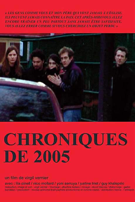 Chroniques de 2005 (2007) movie poster