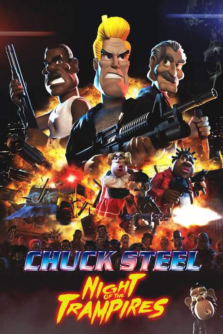 Chuck Steel: Night of the Trampires (2018) movie poster