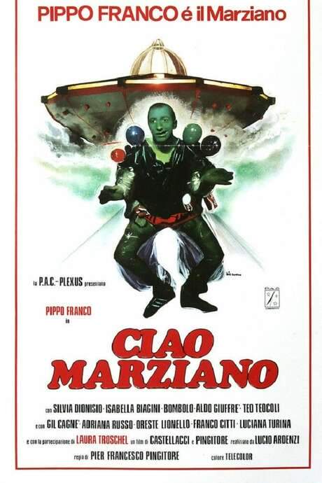 Ciao marziano (1980) movie poster