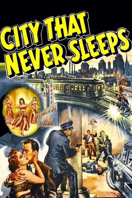 City That Never Sleeps (1953) movie poster