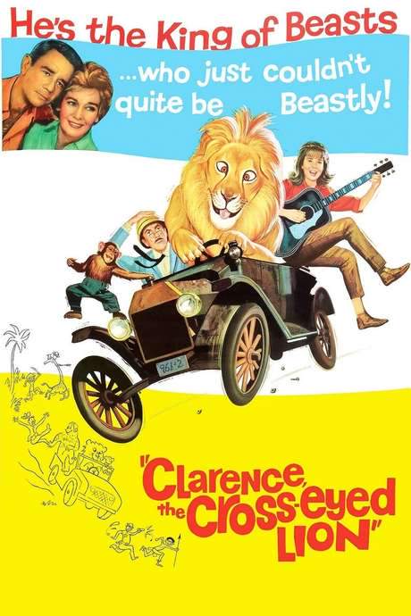 Clarence, the Cross-Eyed Lion (1965) movie poster