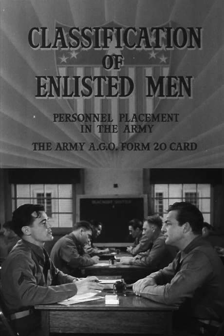 Classification of Enlisted Men (1942) movie poster