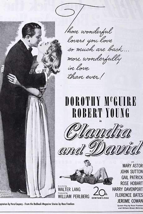 Claudia and David (1946) movie poster