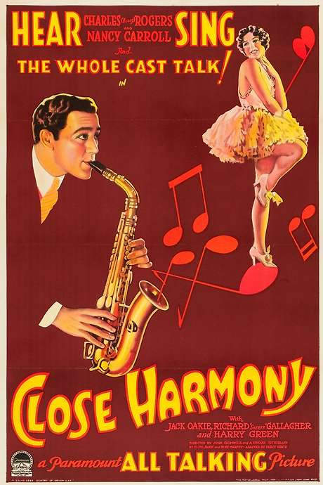 Close Harmony (1929) movie poster