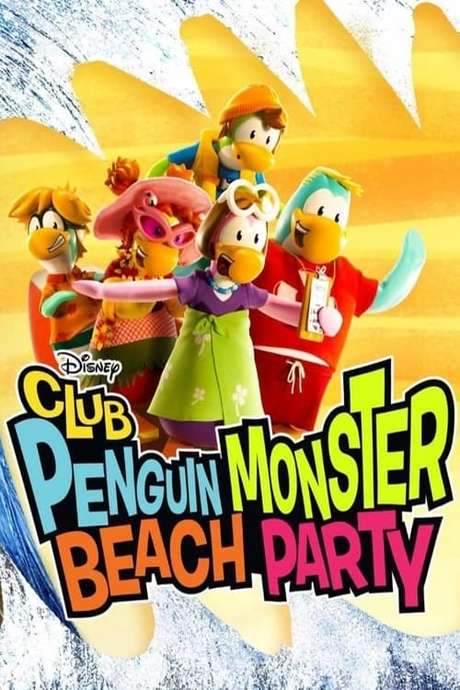 Club Penguin Monster Beach Party (2015) movie poster