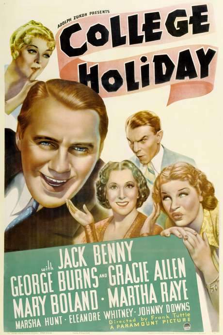 College Holiday (1936) movie poster