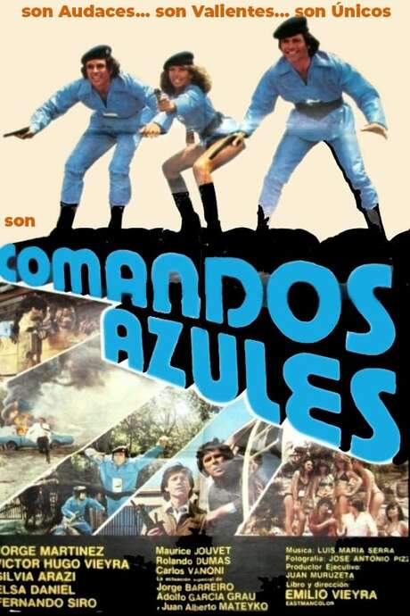 Comandos azules (1980) movie poster