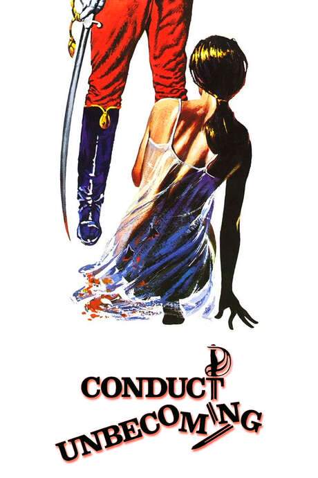 Conduct Unbecoming (1975) movie poster