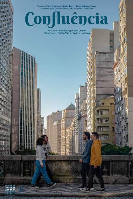 Four young people walk through the same places in Porto Alegre, while talking about their personal lives.