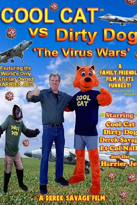 Cool Cat vs Dirty Dog ‘The Virus Wars’ (2023) movie poster