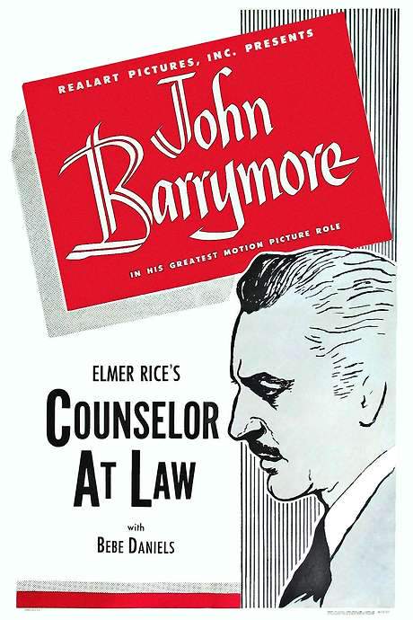 Counsellor at Law (1933) movie poster