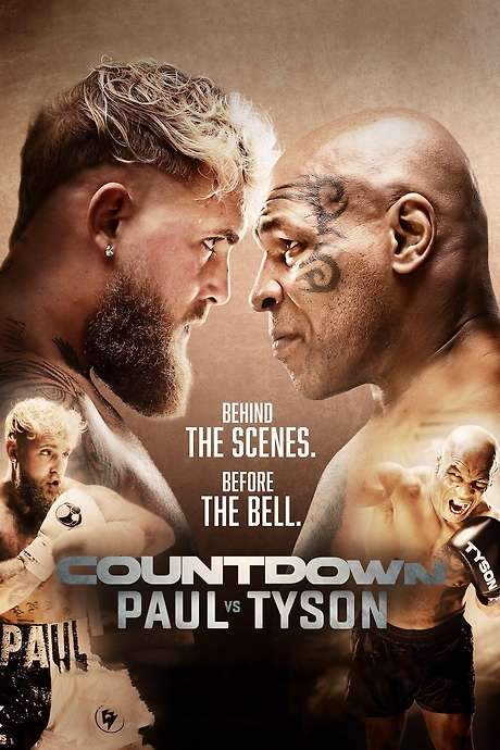 Countdown: Paul vs. Tyson (2024) movie poster