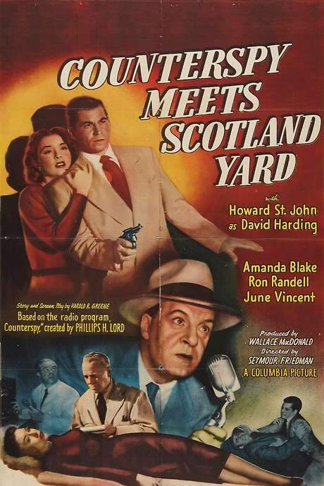 Counterspy Meets Scotland Yard (1950) movie poster