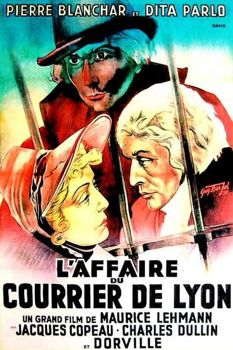 Courier of Lyons (1937) movie poster
