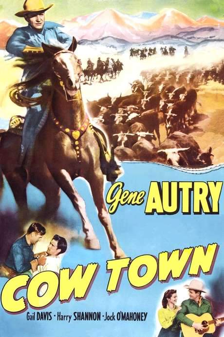Cow Town (1950) movie poster