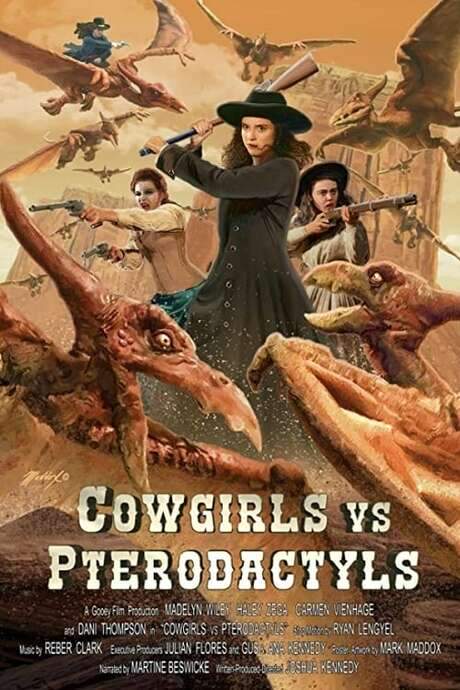 Cowgirls vs. Pterodactyls (2021) movie poster